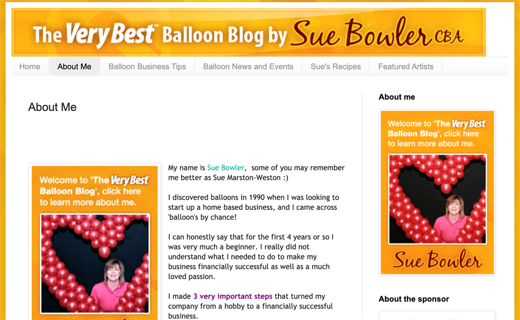 The Very Best Balloon Blog